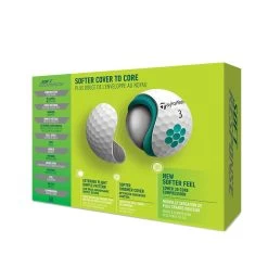 TaylorMade Soft Response Golf Balls -Golf Equipment Store N76407 zoom D3