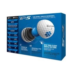 TaylorMade TP5 Mustache Golf Balls -Golf Equipment Store N76498 zoom D3