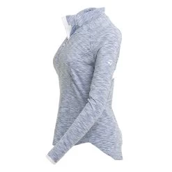 TaylorMade Shae Zip Mock Pullover -Golf Equipment Store N87692 zoom D3