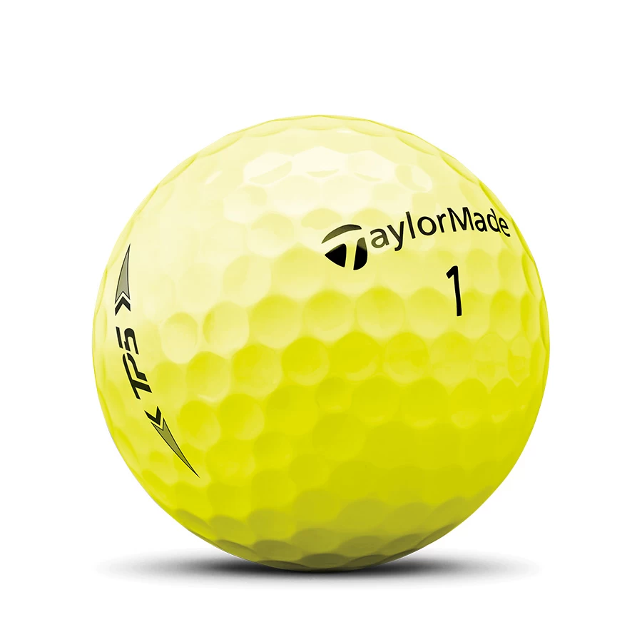 TaylorMade TP5 Yellow Golf Balls 2 TaylorMade TP5 Yellow Golf Balls - Image 2
