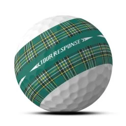 TaylorMade Tour Response Stripe St. Paddy Golf Balls -Golf Equipment Store TA556 zoom D3